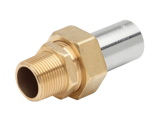 [BAN0075225] RACCORD 3 PIECES CAL25 M1" AC33.7 CONIQUE 6.25% RAC312 NF540 RAC312 §