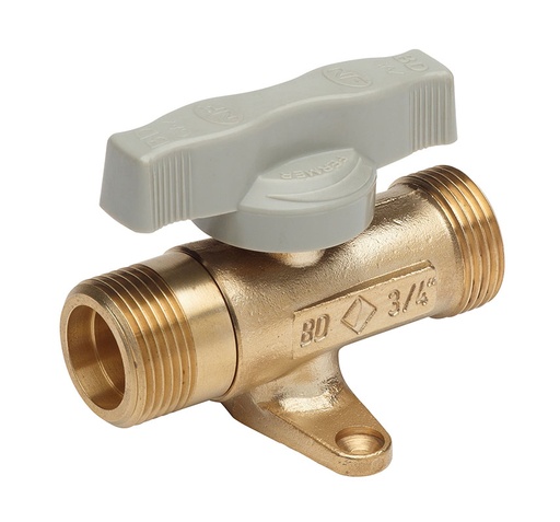 [BAN42917015] ROBINET INTERIEUR DOMESTIQUE M/M 3/4'' CAL15 NF AVEC PATTES NF078 ROB702