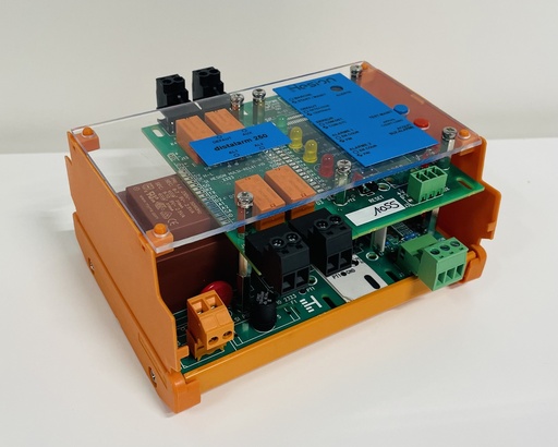 [DISG2510C2501V4D] CENTRALE DE DETECTION DISTALARM 250 1 VOIE DE 1 A 4 DETECTEURS 230V RAIL DIN CE ATEX