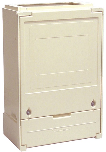 [MICN005] SOCLE SIMPLE S20 IVOIRE AVEC INSERTS SIGLE ECLAIR 6980035 *