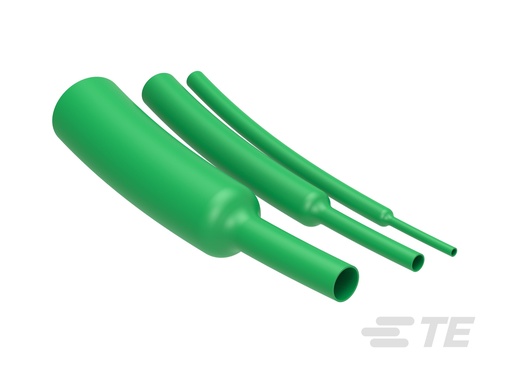 [TYC135935-4] GAINE THERMORETRACTABLE PAROI MINCE CGPT 25.4/12.7 VERT 1M