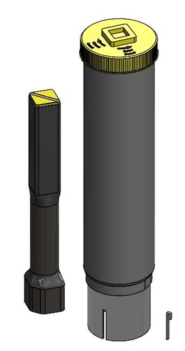 [BAN1993104] KIT ACCESSOIRES POUR ROBINET PE / RPC (ALLONGE TELESCOPIQUE, EXTENSION) / CARTON